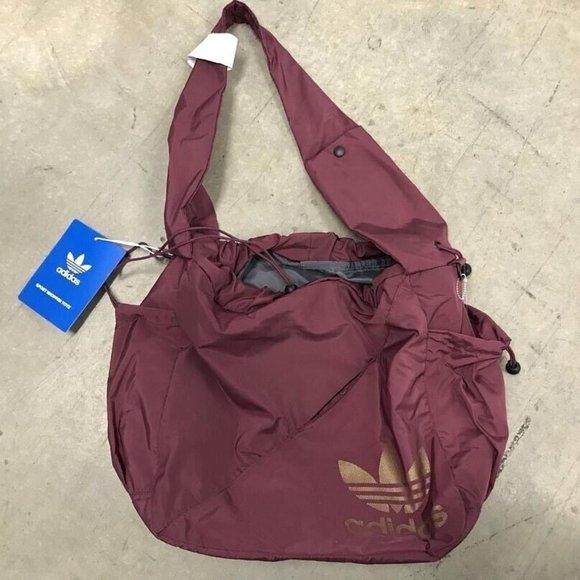 adidas Handbags - New Adidas Sports Tote Bag Red Crimson Maroon